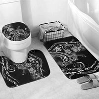 Aloha Hawaii Turtles Floral Bathroom Set Obsidian Glaze