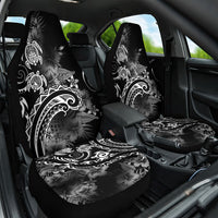 Aloha Hawaii Turtles Floral Car Seat Cover Obsidian Glaze