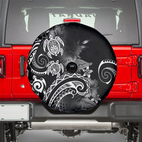 Aloha Hawaii Turtles Floral Spare Tire Cover Obsidian Glaze