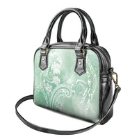 Aloha Hawaii Turtles Floral Shoulder Handbag Seafoam Marbles Glaze