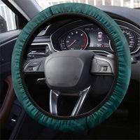 Tahiti Islands Polynesian Plumeria Steering Wheel Cover Tahitian Vahine 'Ote'a - Teal LT7 - Polynesian Pride