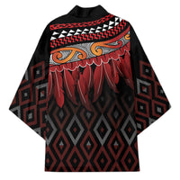 Aotearoa Maori Ngapuhi Iwi Kimono Korowai Tukutuku Kaokao Motifs LT7 - Polynesian Pride