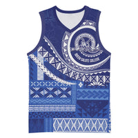 Queen Salote College 100th Anniversary Basketball Jersey QSC Royal Girls LT7 Unisex Royal Blue - Polynesian Pride