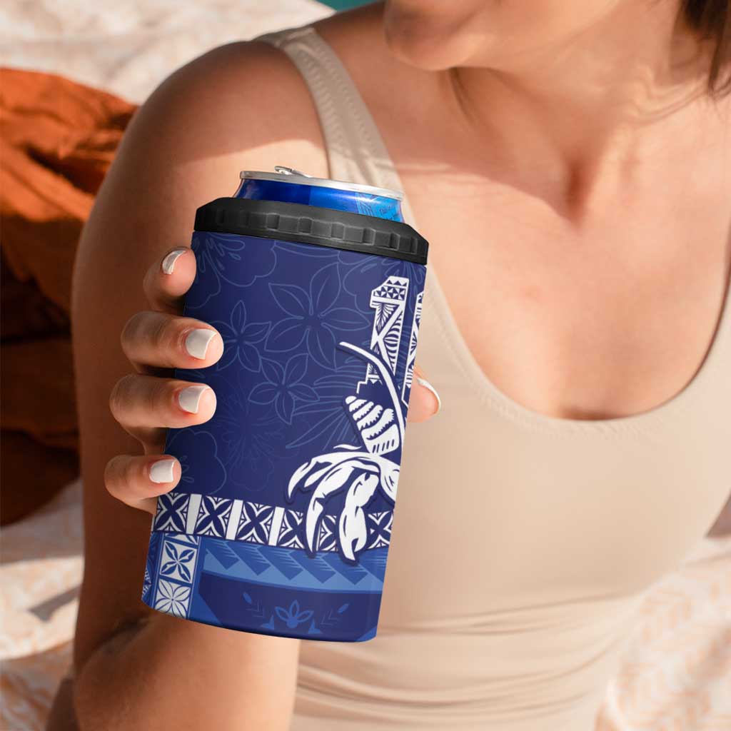 Queen Salote College 100th Anniversary 4 in 1 Can Cooler Tumbler QSC Royal Girls LT7 - Polynesian Pride