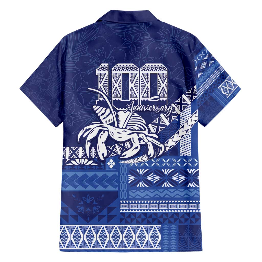 Queen Salote College 100th Anniversary Family Matching Long Sleeve Bodycon Dress and Hawaiian Shirt QSC Royal Girls LT7 - Polynesian Pride