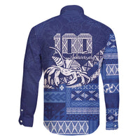 Queen Salote College 100th Anniversary Family Matching Long Sleeve Bodycon Dress and Hawaiian Shirt QSC Royal Girls LT7 - Polynesian Pride
