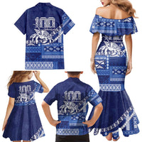 Queen Salote College 100th Anniversary Family Matching Mermaid Dress and Hawaiian Shirt QSC Royal Girls LT7 - Polynesian Pride