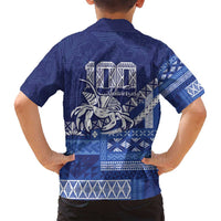 Queen Salote College 100th Anniversary Family Matching Off Shoulder Maxi Dress and Hawaiian Shirt QSC Royal Girls LT7 - Polynesian Pride
