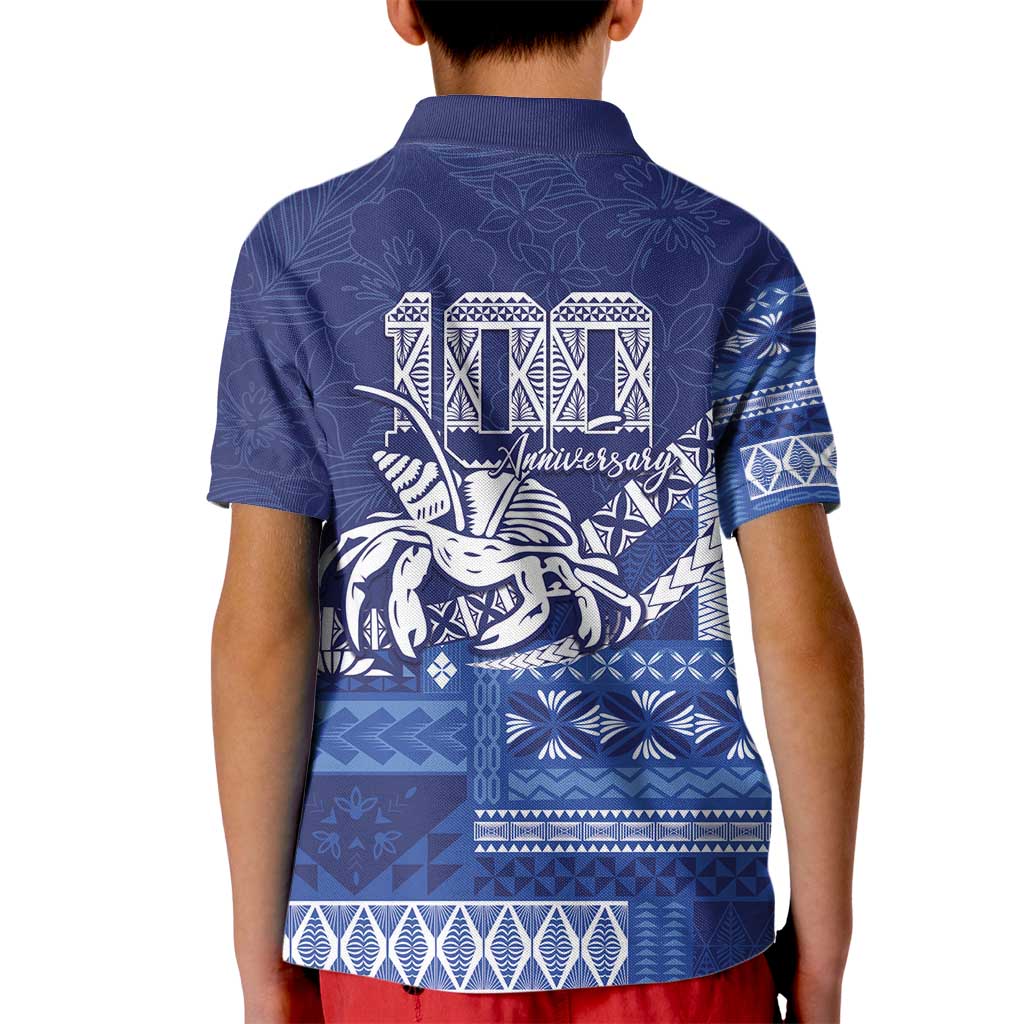 Queen Salote College 100th Anniversary Kid Polo Shirt QSC Royal Girls LT7 - Polynesian Pride