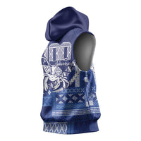 Queen Salote College 100th Anniversary Sleeveless Hoodie QSC Royal Girls LT7 - Polynesian Pride
