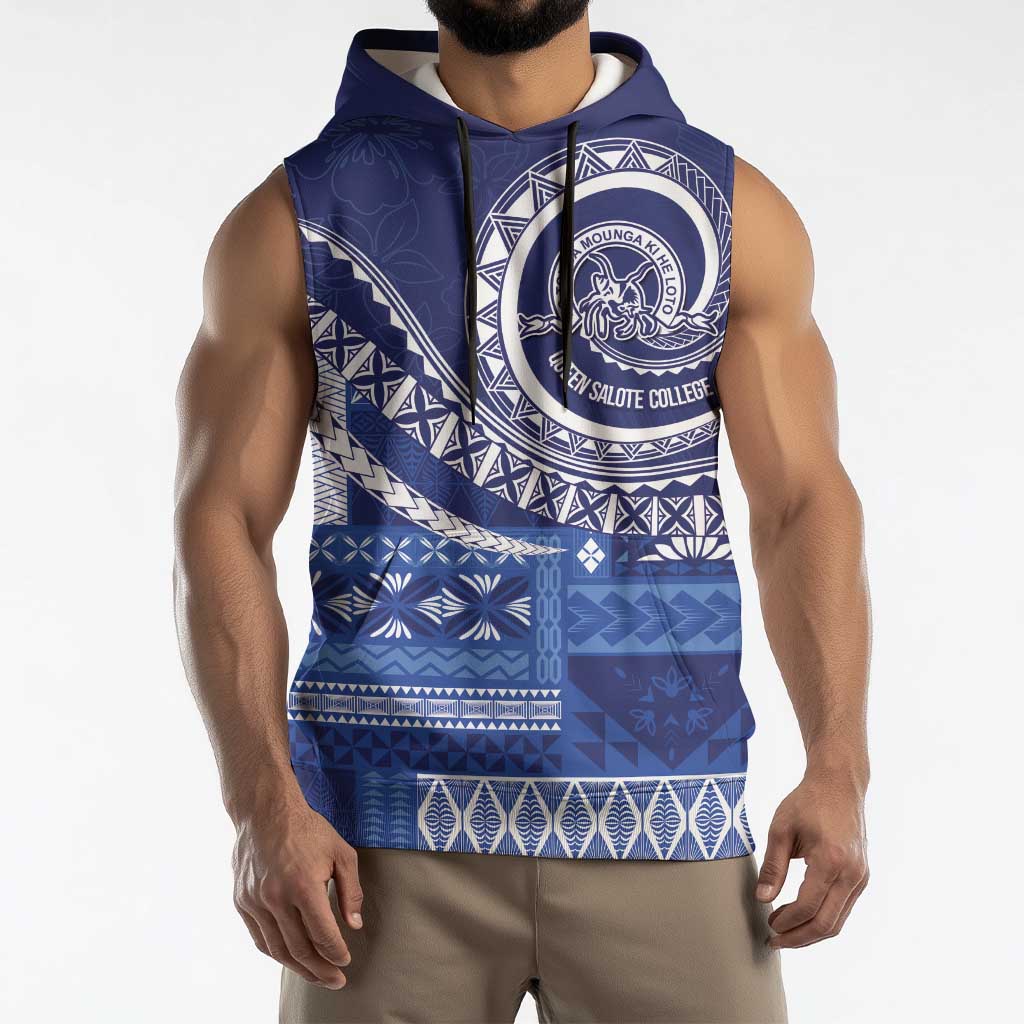 Queen Salote College 100th Anniversary Sleeveless Hoodie QSC Royal Girls LT7 - Polynesian Pride