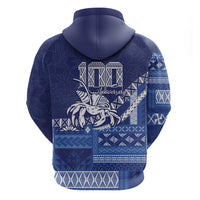 Queen Salote College 100th Anniversary Zip Hoodie QSC Royal Girls LT7 - Polynesian Pride