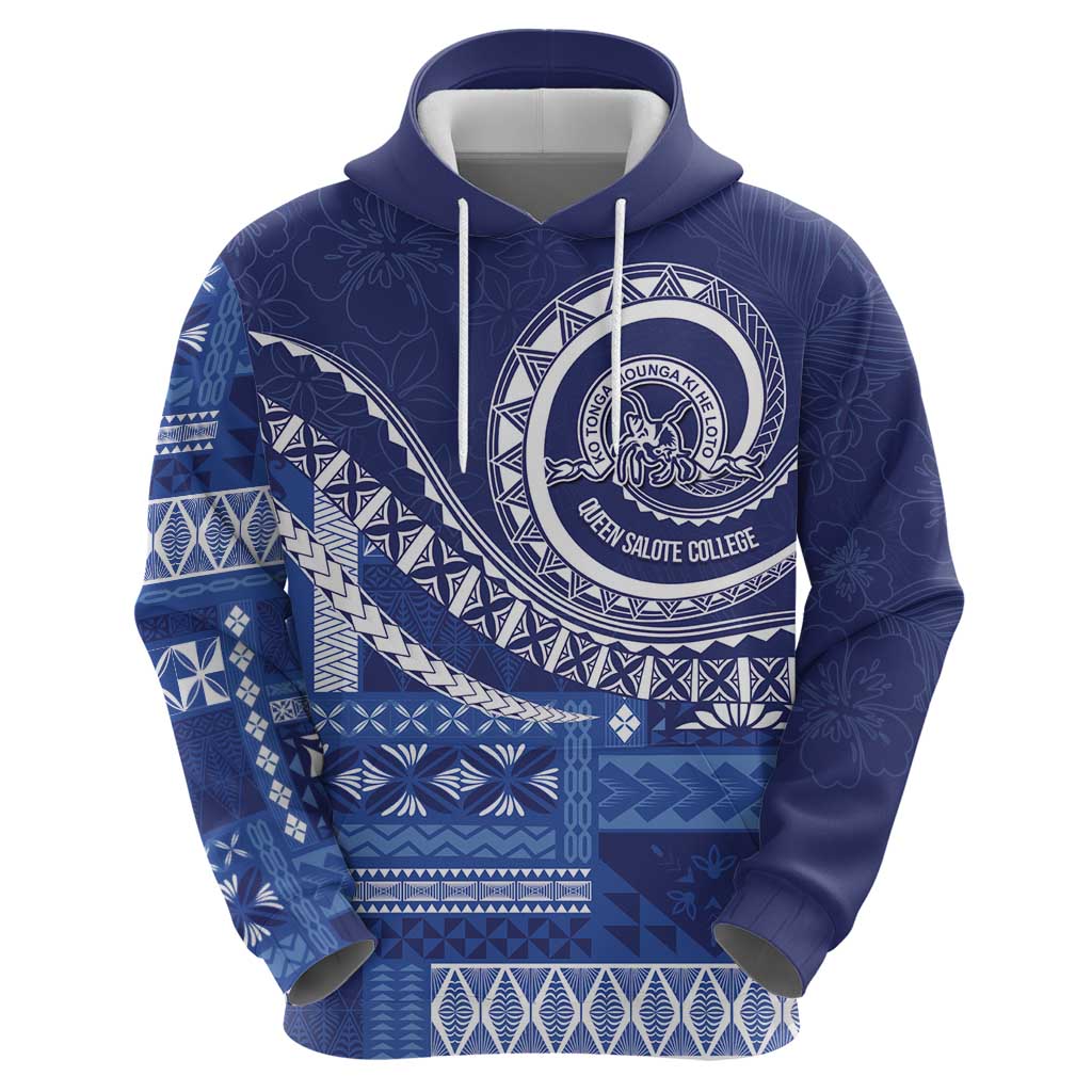 Queen Salote College 100th Anniversary Zip Hoodie QSC Royal Girls LT7 - Polynesian Pride