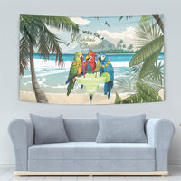 Wish You A Merry Martini Christmas Tapestry Cocktail Parrot-dise LT7 - Polynesian Pride