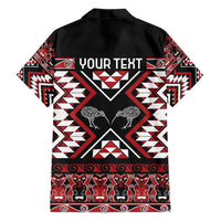 Personalised Taniko Motifs Aotearoa Family Matching Tank Maxi Dress and Hawaiian Shirt Waitangi Kowhaiwhai Kiwi LT7 - Polynesian Pride
