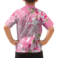 Personalised Hawaii Wahine Family Matching Tank Maxi Dress and Hawaiian Shirt Women's Day Maui Lokelani Roses LT7 - Polynesian Pride
