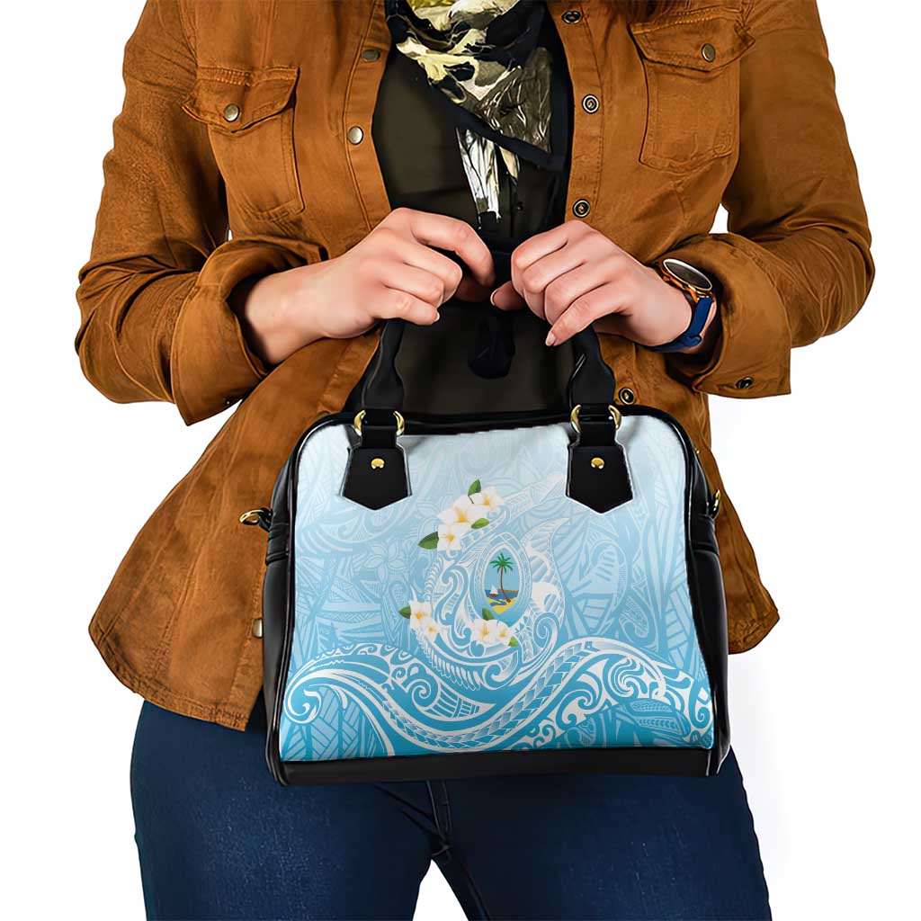 Guam Fishhook Mix Guasali Flowers Shoulder Handbag Dreaming Turquoise