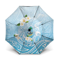 Guam Fishhook Mix Guasali Flowers Umbrella Dreaming Turquoise