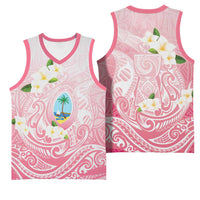 Guam Fishhook Mix Guasali Flowers Basketball Jersey Dreaming Coral