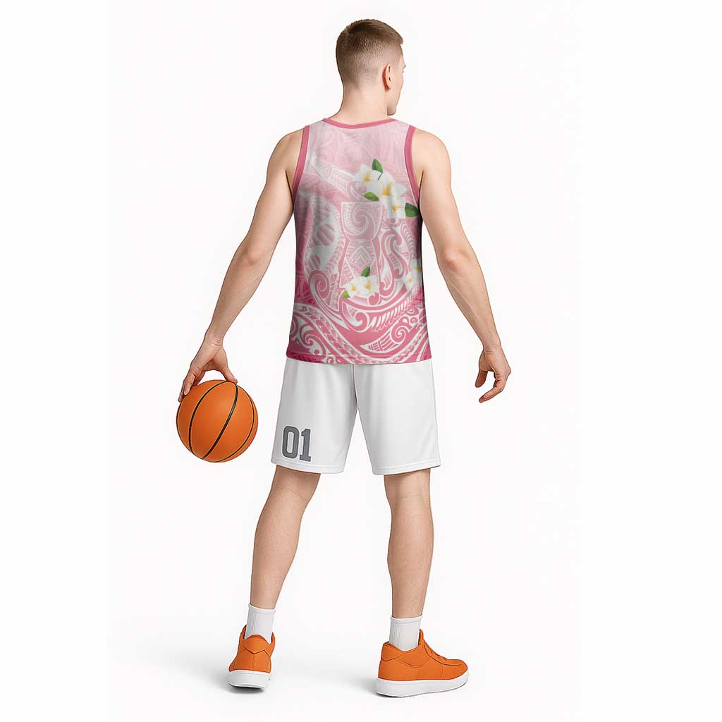Guam Fishhook Mix Guasali Flowers Basketball Jersey Dreaming Coral