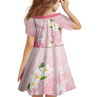 Guam Fishhook Mix Guasali Flowers Family Matching Short Sleeve Bodycon Dress and Hawaiian Shirt Dreaming Coral LT7 - Polynesian Pride