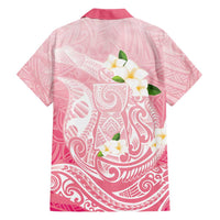 Guam Fishhook Mix Guasali Flowers Hawaiian Shirt Dreaming Coral