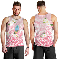 Guam Fishhook Mix Guasali Flowers Men Tank Top Dreaming Coral