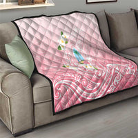 Guam Fishhook Mix Guasali Flowers Quilt Dreaming Coral