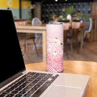 Guam Fishhook Mix Guasali Flowers Skinny Tumbler Dreaming Coral