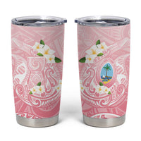 Guam Fishhook Mix Guasali Flowers Tumbler Cup Dreaming Coral