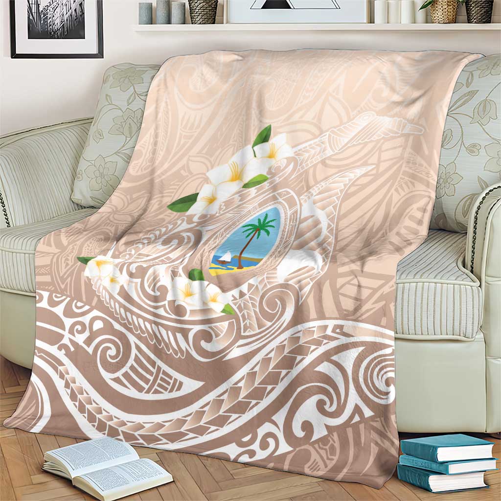 Guam Fishhook Mix Guasali Flowers Blanket Dreaming Hazel