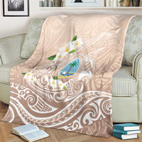 Guam Fishhook Mix Guasali Flowers Blanket Dreaming Hazel