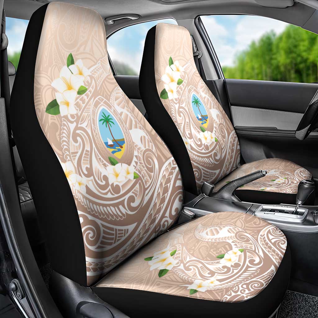 Guam Fishhook Mix Guasali Flowers Car Seat Cover Dreaming Hazel LT7 - Polynesian Pride