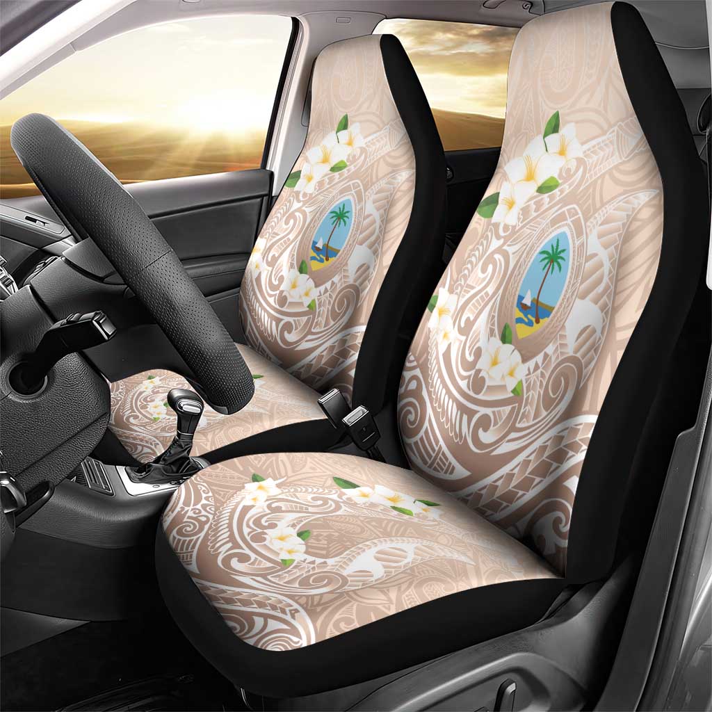 Guam Fishhook Mix Guasali Flowers Car Seat Cover Dreaming Hazel LT7 - Polynesian Pride