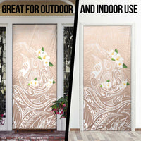 Guam Fishhook Mix Guasali Flowers Door Cover Dreaming Hazel