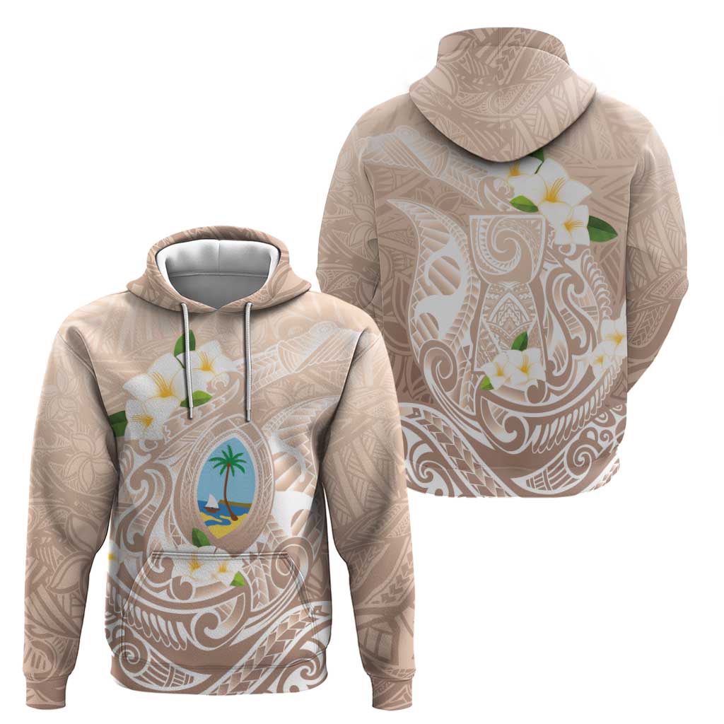 Guam Fishhook Mix Guasali Flowers Hoodie Dreaming Hazel LT7 - Polynesian Pride