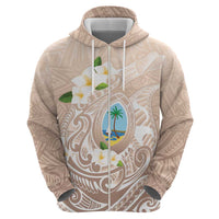 Guam Fishhook Mix Guasali Flowers Hoodie Dreaming Hazel LT7 - Polynesian Pride