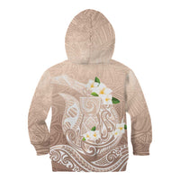 Guam Fishhook Mix Guasali Flowers Kid Hoodie Dreaming Hazel LT7 - Polynesian Pride