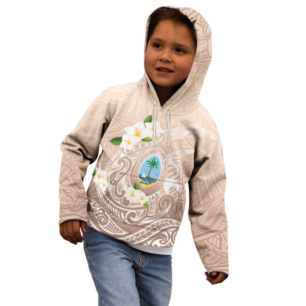Guam Fishhook Mix Guasali Flowers Kid Hoodie Dreaming Hazel LT7 - Polynesian Pride