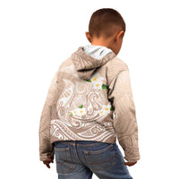 Guam Fishhook Mix Guasali Flowers Kid Hoodie Dreaming Hazel LT7 - Polynesian Pride