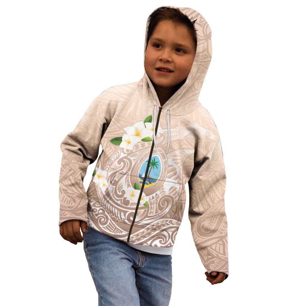 Guam Fishhook Mix Guasali Flowers Kid Hoodie Dreaming Hazel LT7 - Polynesian Pride