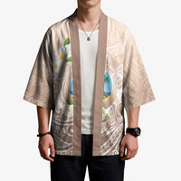 Guam Fishhook Mix Guasali Flowers Kimono Dreaming Hazel