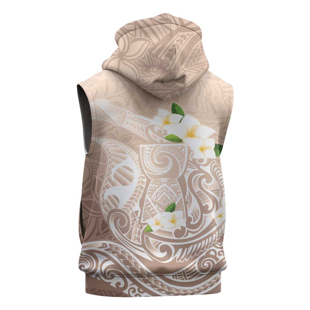 Guam Fishhook Mix Guasali Flowers Sleeveless Hoodie Dreaming Hazel