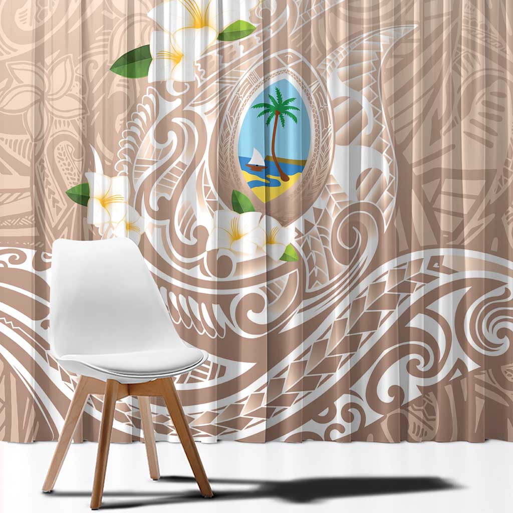 Guam Fishhook Mix Guasali Flowers Window Curtain Dreaming Hazel