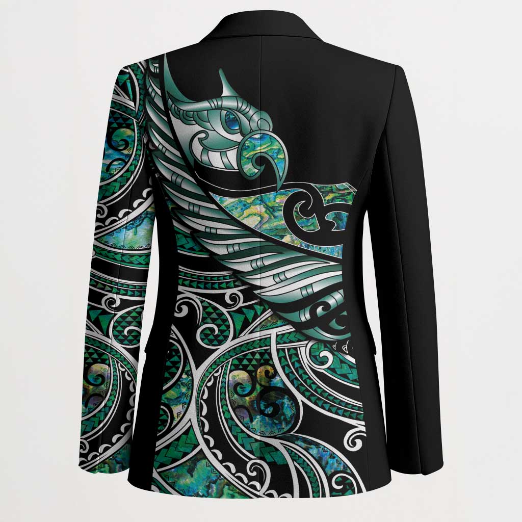 Maori Matariki - Manaia Blazer Emerald Paua Shell