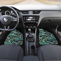 Maori Matariki - Manaia Car Mats Emerald Paua Shell