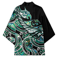 Maori Matariki - Manaia Kimono Emerald Paua Shell