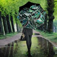 Maori Matariki - Manaia Umbrella Emerald Paua Shell