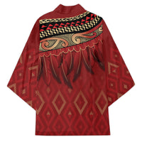 Aotearoa Maori Waikato Tainui Iwi Kimono Korowai Tukutuku Kaokao Motifs LT7 - Polynesian Pride