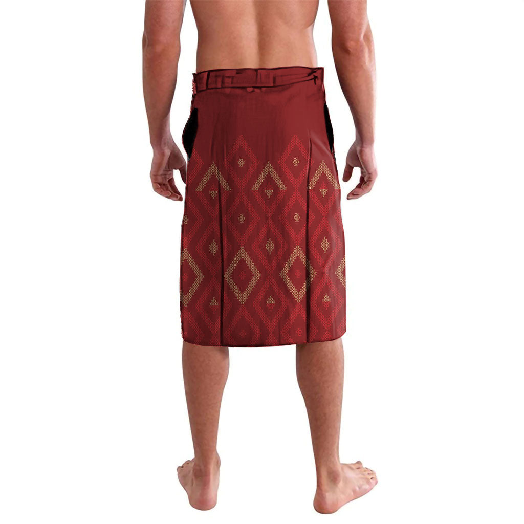 Aotearoa Maori Waikato Tainui Iwi Lavalava Korowai Tukutuku Kaokao Motifs LT7 - Polynesian Pride